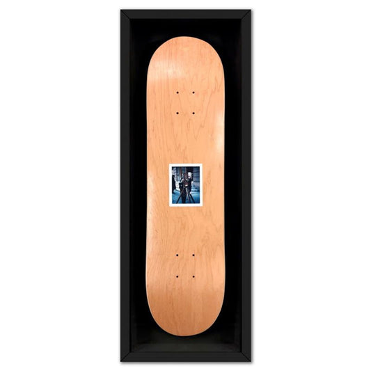 Andy Warhol (1928-1987), "Self-Portrait (Orange)" Framed One-of-a-Kind Unique Edition Skateboard, Signed Inverso with Letter of Authenticity.
