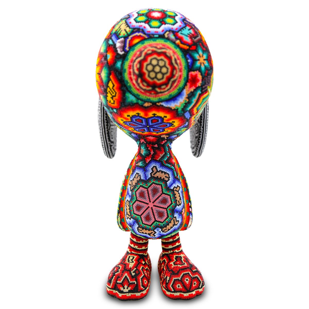 CHROMA aka Rick Wolfryd- Original Mixed Media Sculpture "Snoopy"