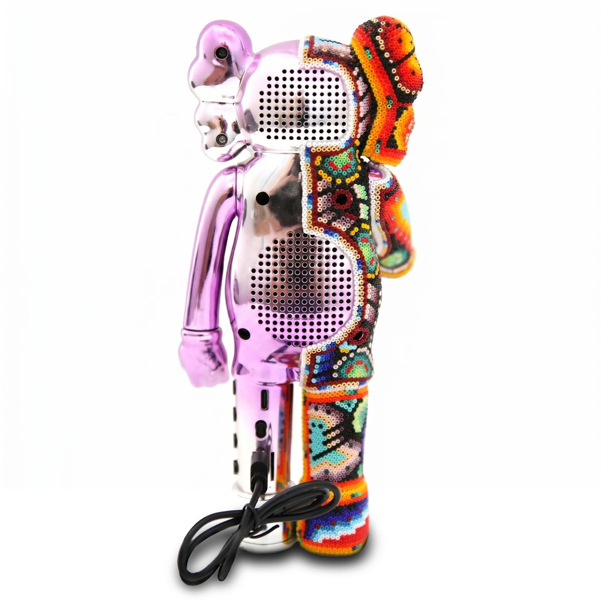CHROMA aka Rick Wolfryd- Original Mixed Media Sculpture "Speaker of the House"