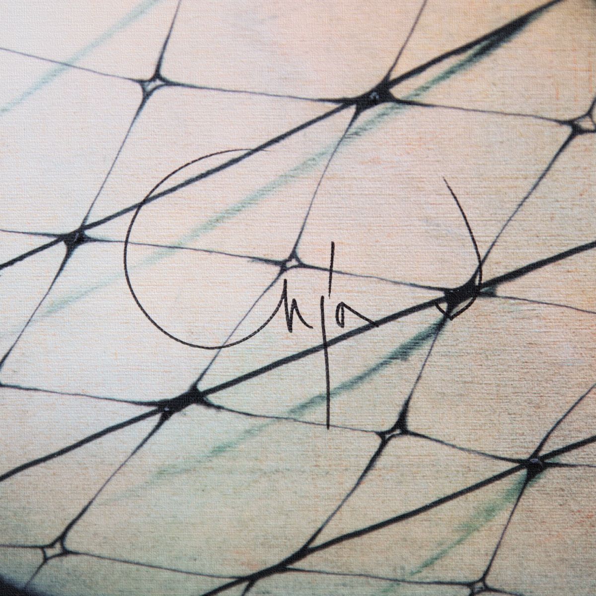 Anja Van Herle- Giclee on Canvas "Network"