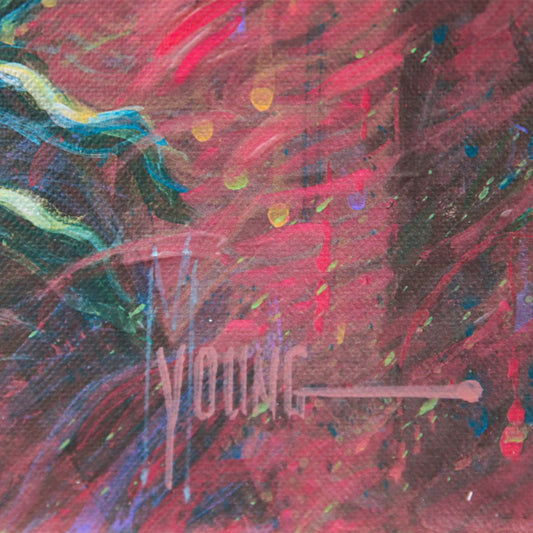 Michael Young- Giclee on Canvas "Business Before Pleasure"