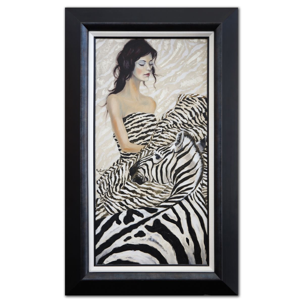 Loppo Martinez- Acrylic on Canvas "Zebresse"