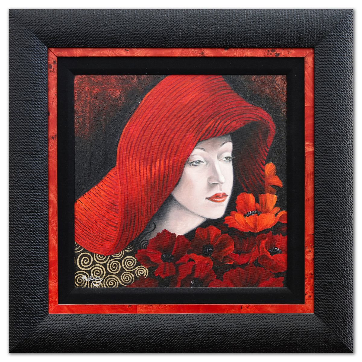 Loppo Martinez- Acrylic on Canvas "Les Sanguines Ruddy"