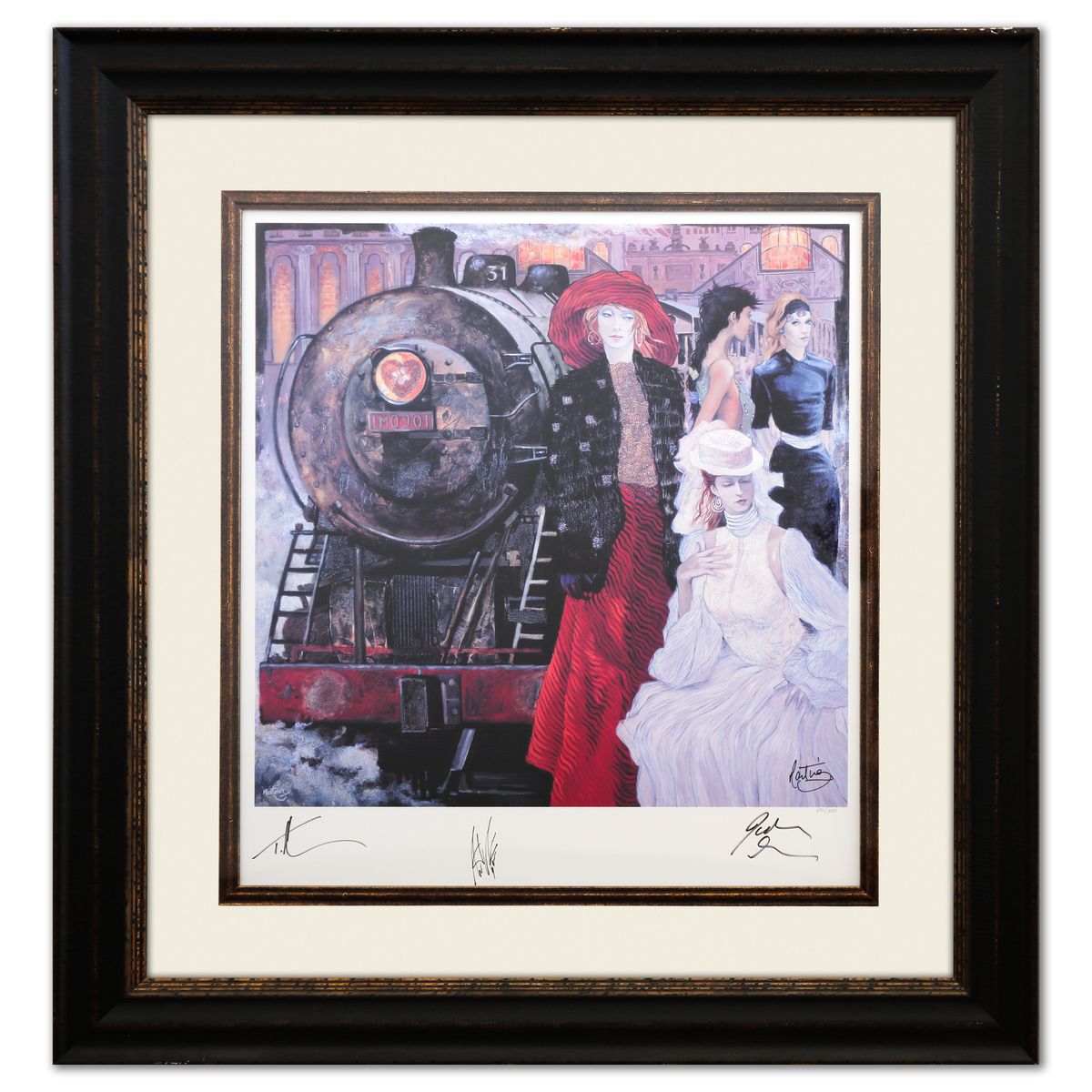 Loppo Martinez- Lithograph "Waiting For Our Children"