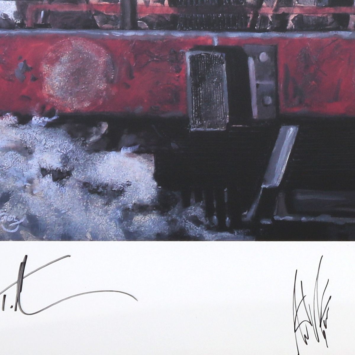 Loppo Martinez- Lithograph "Waiting For Our Children"