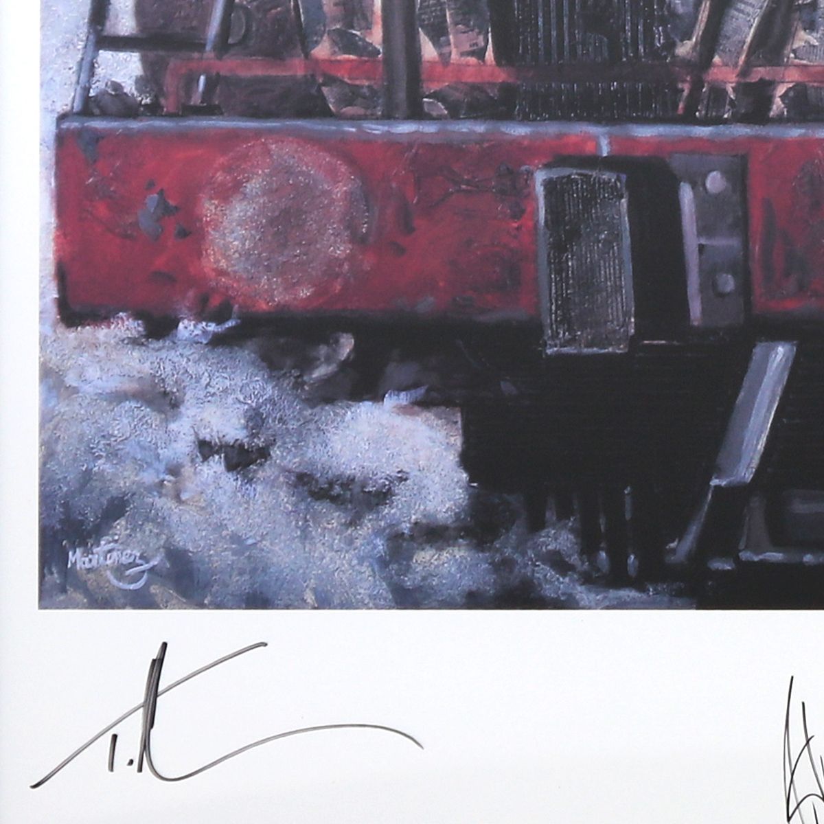 Loppo Martinez- Lithograph "Waiting For Our Children"