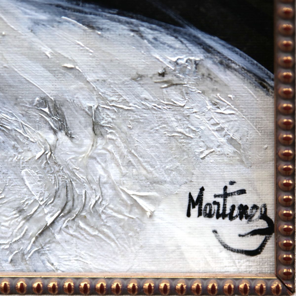 Loppo Martinez- Mixed Media on Canvas "Les Maitres de Ballet"