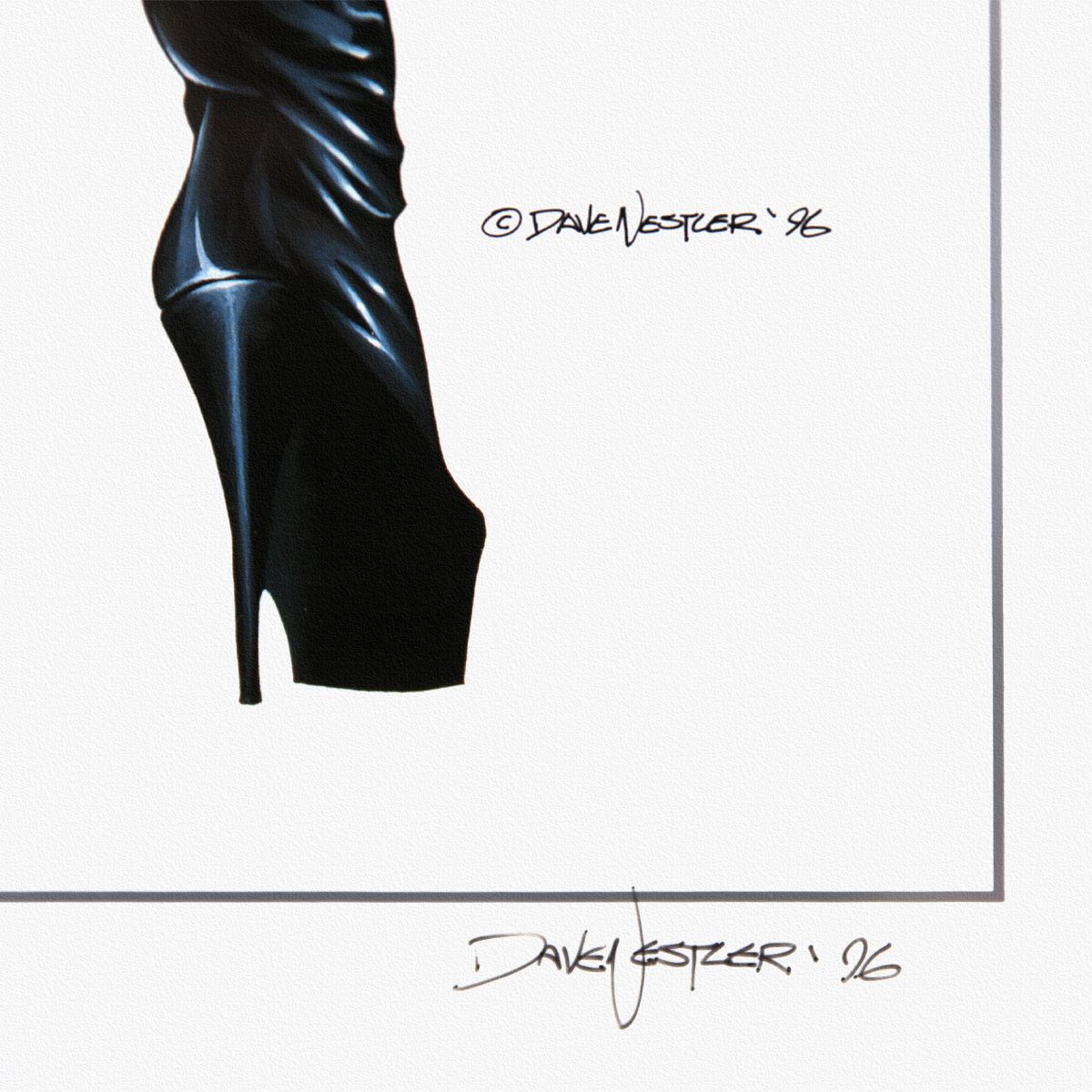 Dave Nestler- Limited Edition on Paper "Wicked Intentions"