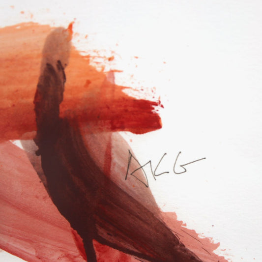 AnneKarin Glass- Watercolor "Found Guilty"