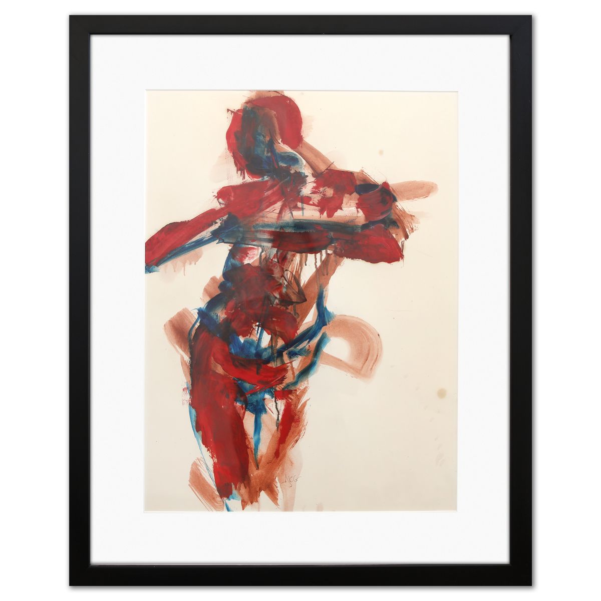 AnneKarin Glass- Watercolor "Backward Glance"