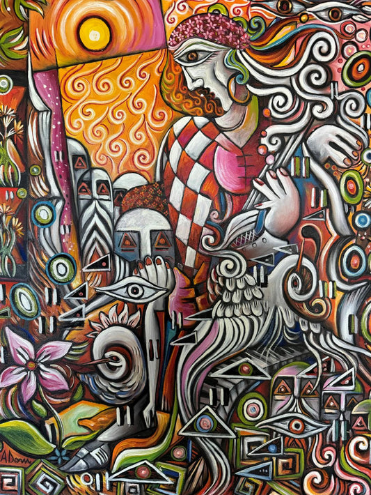 A. Doni- Original painting on canvas