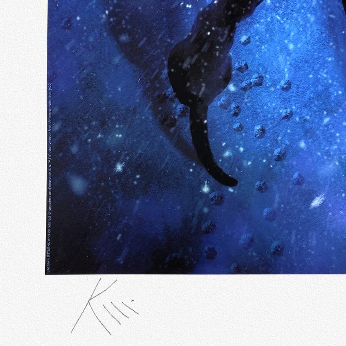 DC Comics & Kevin McGivern, "Catwoman: HellO THere" Limited Edition, PP Numbered 3/4 and Signed with Letter of Authenticity.