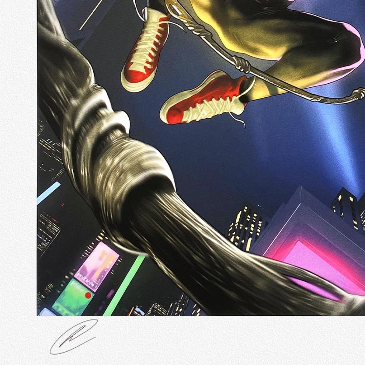 DC Comics & Taurin Clarke, "Miles Morales: Spider-Man" Limited Edition, PP Numbered 3/4 and Signed with Letter of Authenticity.