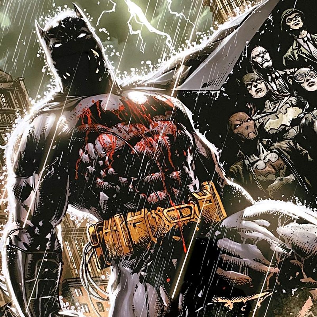 DC Comics & Jason Fabok, "Batman Eternal" Limited Edition on Aluminum, PP Numbered 1/2 with Letter of Authenticity.