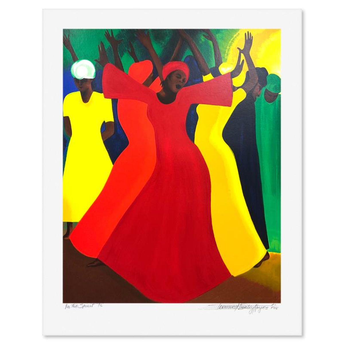 Bernard Hoyes, "In the Spirit" Limited Edition Printer's Proof Serigraph, Numbered 1/25 and Hand Signed with Letter of Authenticity