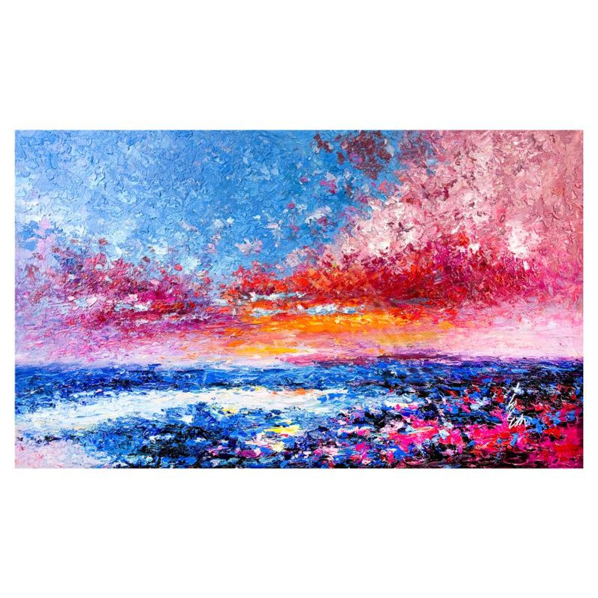 Inam, Original Oil Painting on Canvas, Hand Signed with Letter of Authenticity.