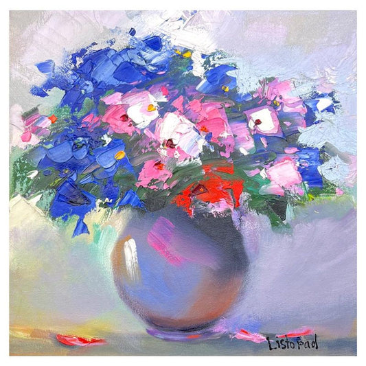 Natalya Listopad, Hand Signed Original Painting on Canvas with Letter of Authenticity.