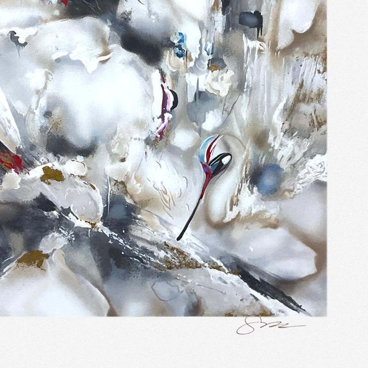 Suzanne Marie, "Interlude" Limited Edition Printer's Proof Serigraph, Numbered 1/15 and Hand Signed with Letter of Authenticity