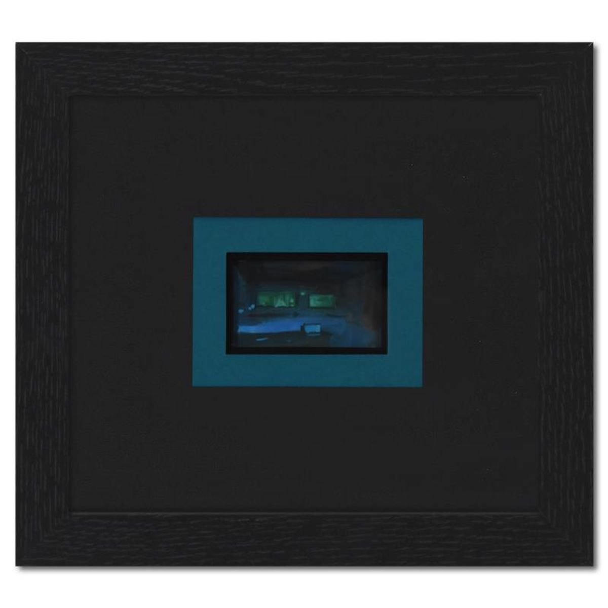 Marvel Comics, Framed Original Story Board Production Painting with Letter of Authenticity.