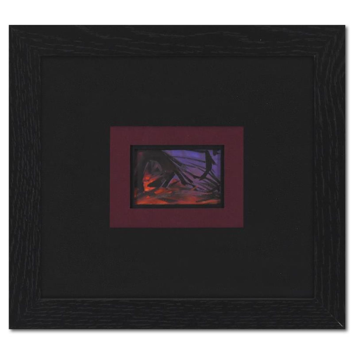 Marvel Comics, Framed Original Story Board Production Painting with Letter of Authenticity.