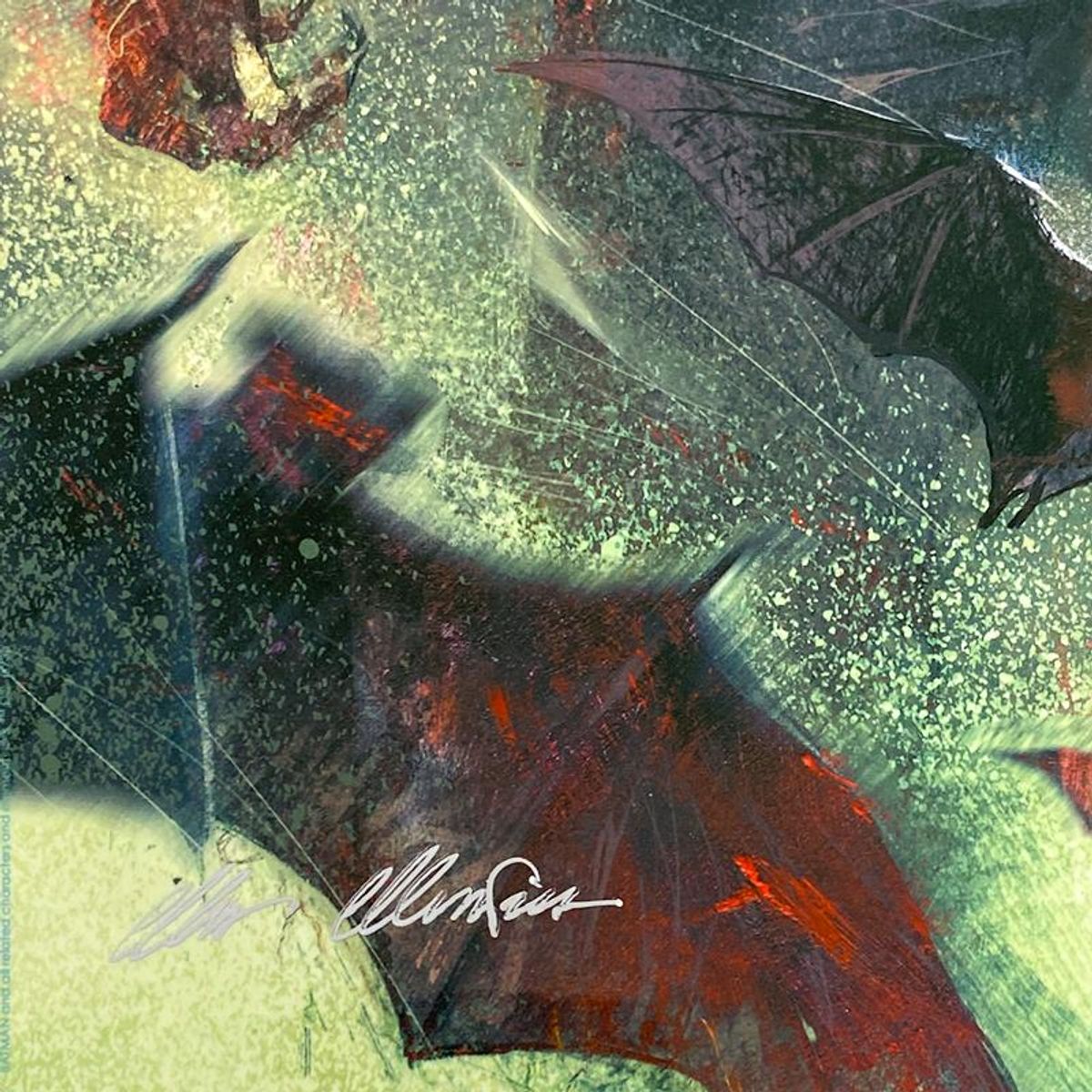 DC Comics & Marco Mastrazzo, "Dark Nights: Death Metal #7" Limited Edition on Aluminum, PP Numbered 1/2 and Signed with Letter of Authenticity.