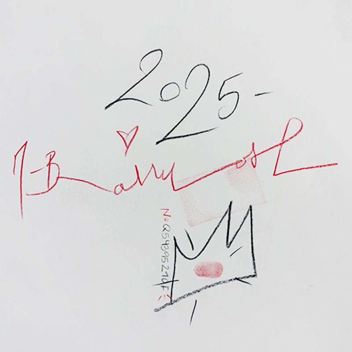 Mr Brainwash, "Work Well Together" Framed Mixed Media Original, Hand Signed with Certificate of Authenticity.