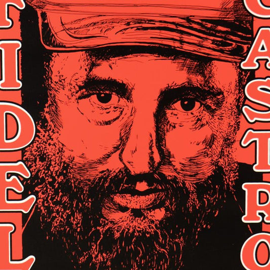 Steve Kaufman (1960-2010), "Fidel Castro" Hand Pulled Limited Edition Silkscreen on Canvas from an HC Edition, Hand Signed Inverso with Letter of Authenticity.