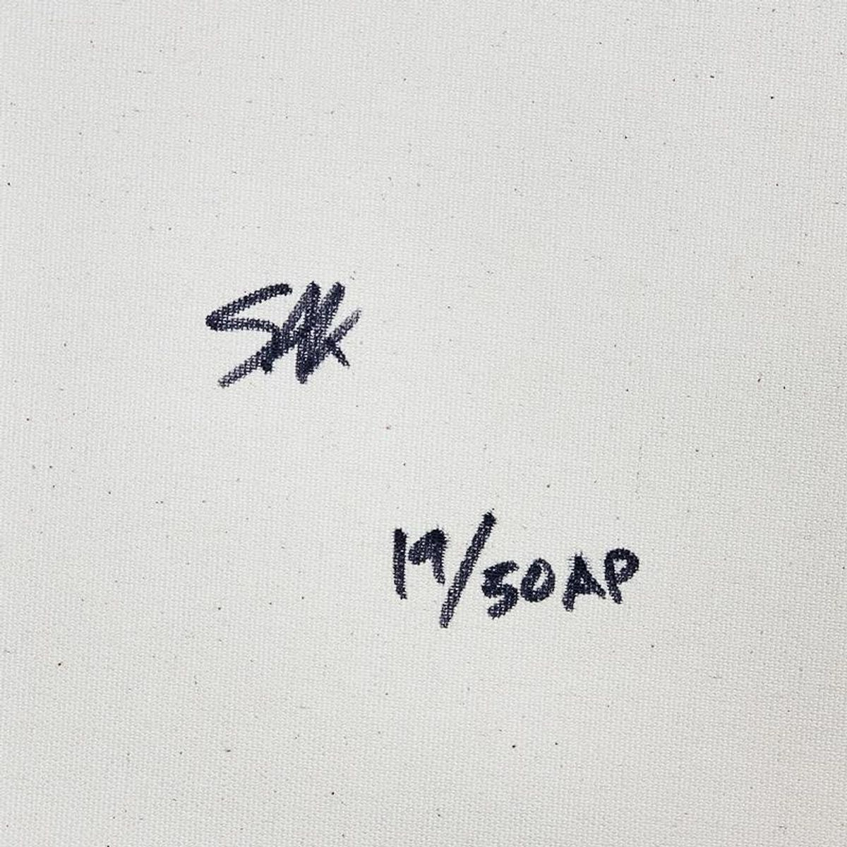 Steve Kaufman (1960-2010), "1896 Silver Certificate ($2)" Hand Signed and Numbered Limited Edition Hand Pulled silkscreen mixed media on Canvas with LOA.