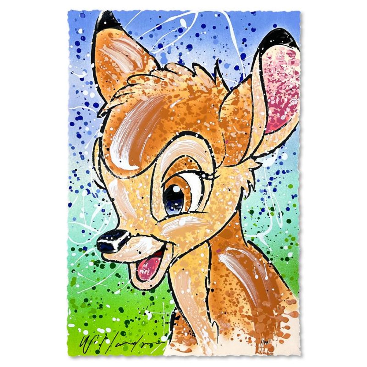 #1 of edition - David Willardson, "The Buck Stops Here" Limited Edition Serigraph, Numbered 1/195 and Hand Signed with LOA.