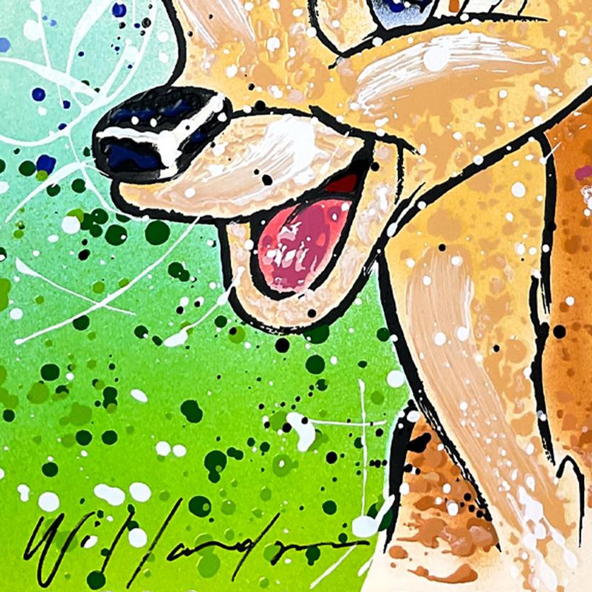 #1 of edition - David Willardson, "The Buck Stops Here" Limited Edition Serigraph, Numbered 1/195 and Hand Signed with LOA.
