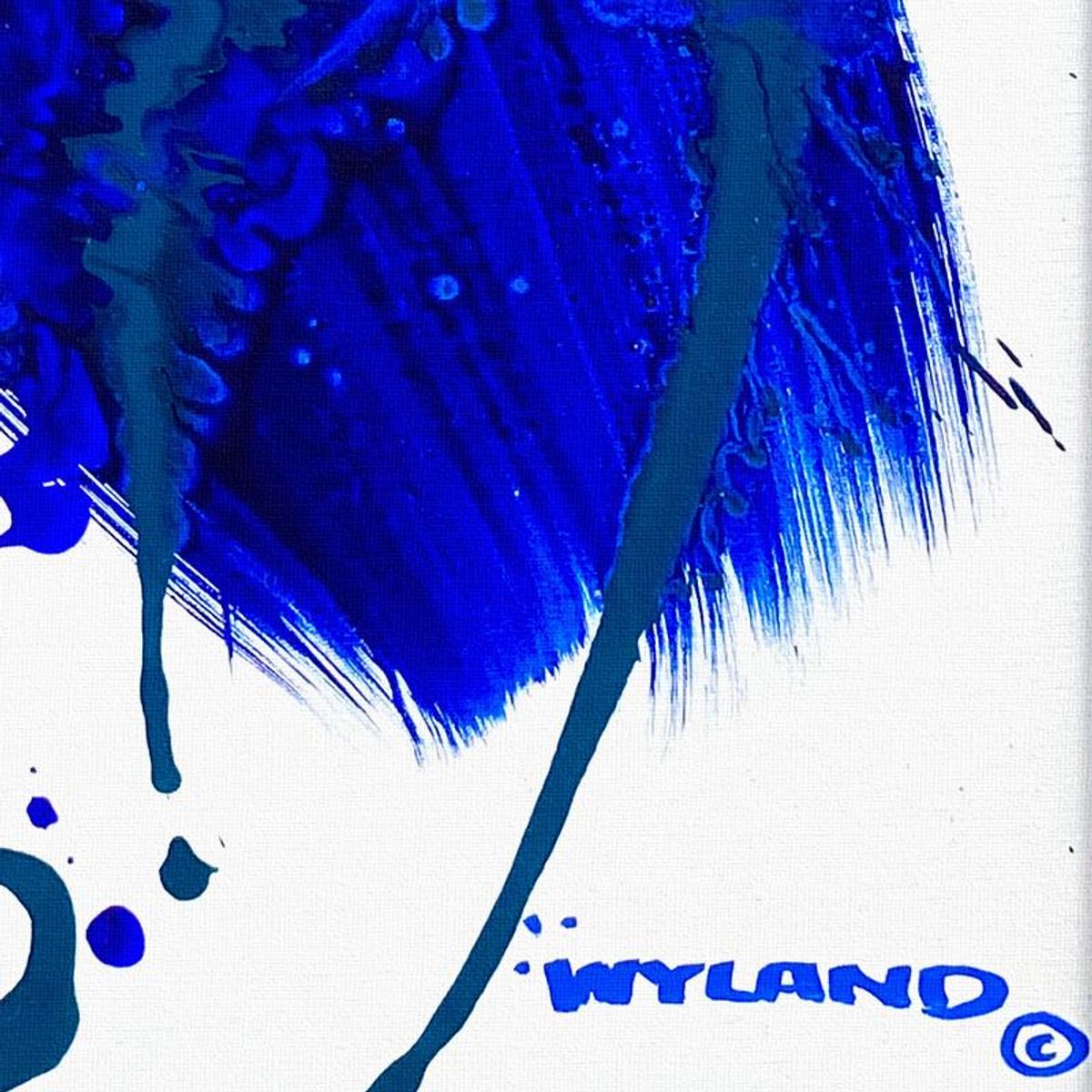 Wyland, Framed Original Acrylic Painting on Canvas, Hand Signed with Letter of Authenticity.