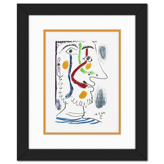 After Pablo Picasso- Lithograph on Arches paper "Le Goût du Bonheur 10"