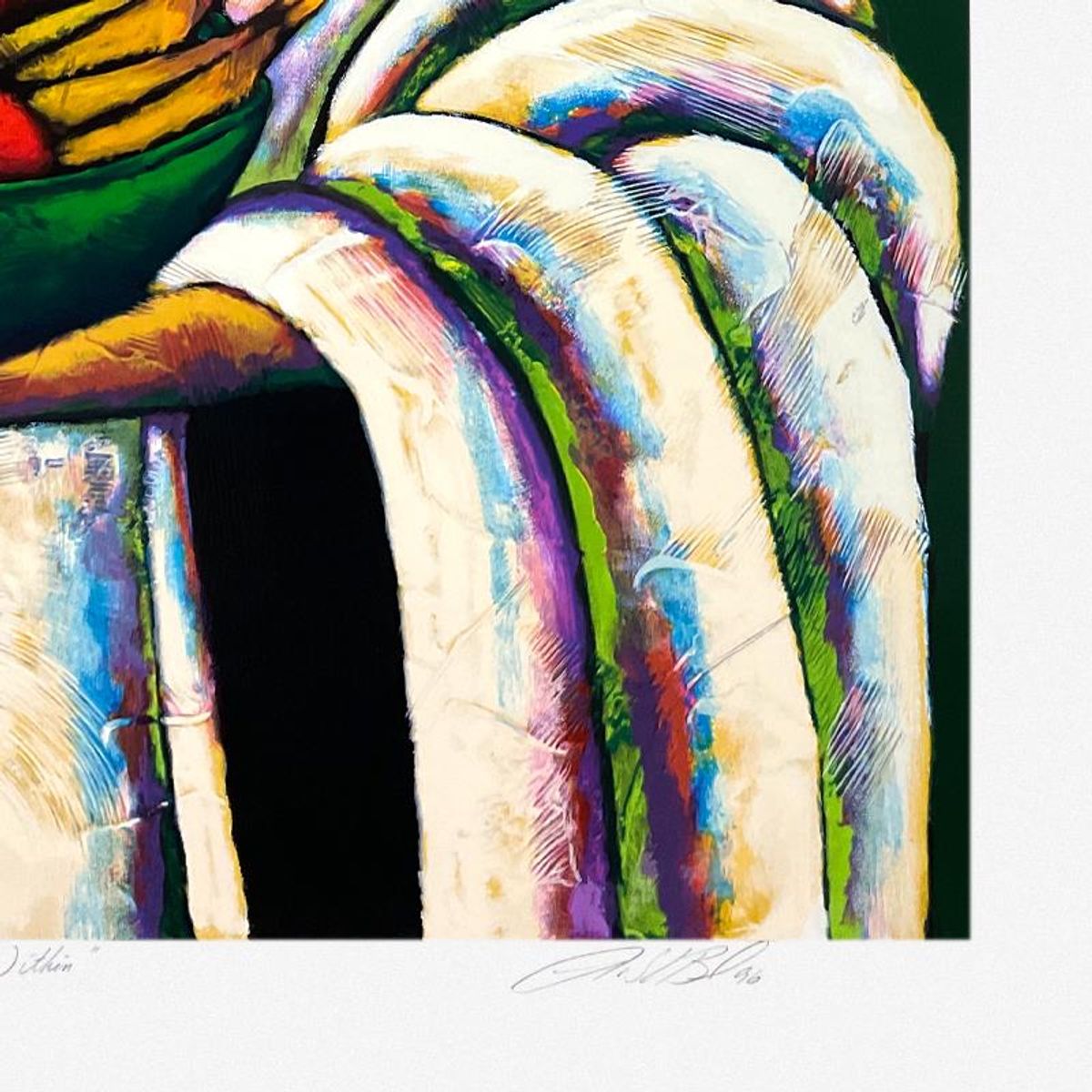 LaShun Beal, "Warmth Within" Limited Edition Printer's Proof Serigraph, Numbered 1/15 and Hand Signed with Letter of Authenticity