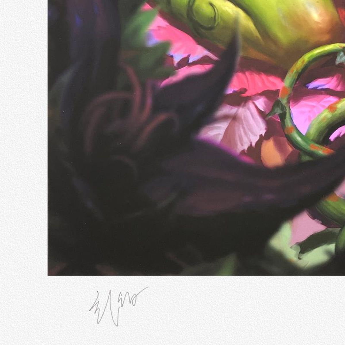 DC Comics & Heonhwa Choe, "Poison Ivy" Limited Edition, PP Numbered 3/4 and Signed with Letter of Authenticity.