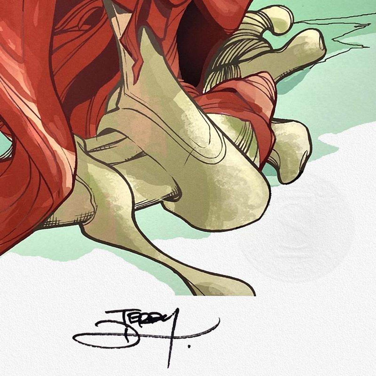 Terry & Rachel Dodson, "Vampirella A Scarlet Thirst" Limited Edition, PP Numbered 3/4 and Signed with Letter of Authenticity.