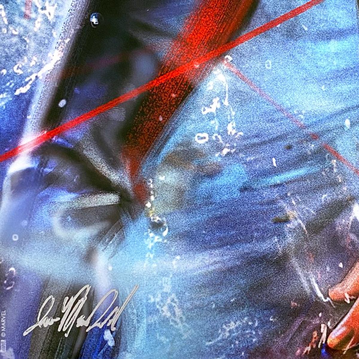 Marvel Comics & Ian MacDonald, "Black Widow" Limited Edition on Aluminum, PP Numbered 1/4 and Signed with Letter of Authenticity.