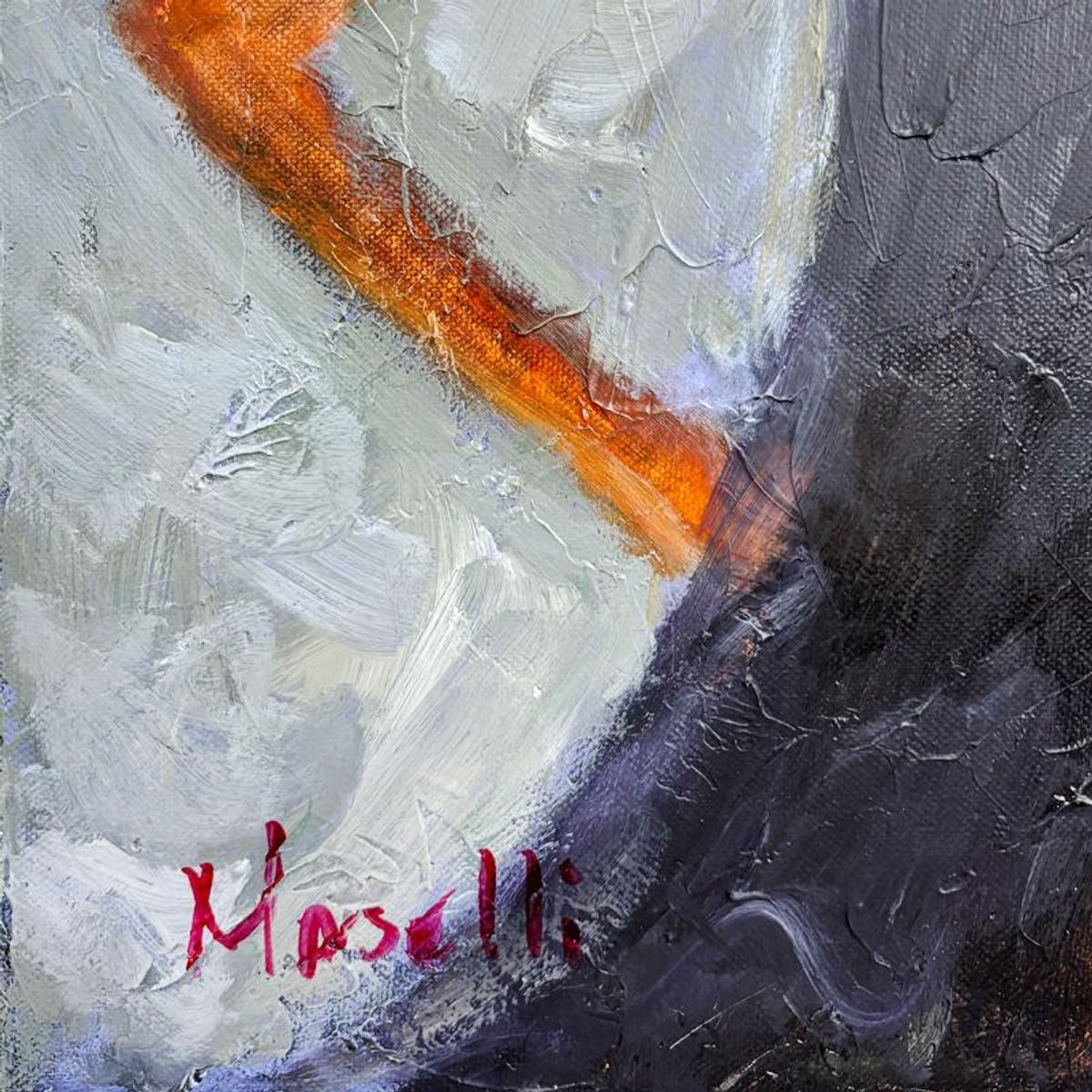 Michael Maselli, Original Painting on Canvas, Hand Signed with Letter of Authenticity.
