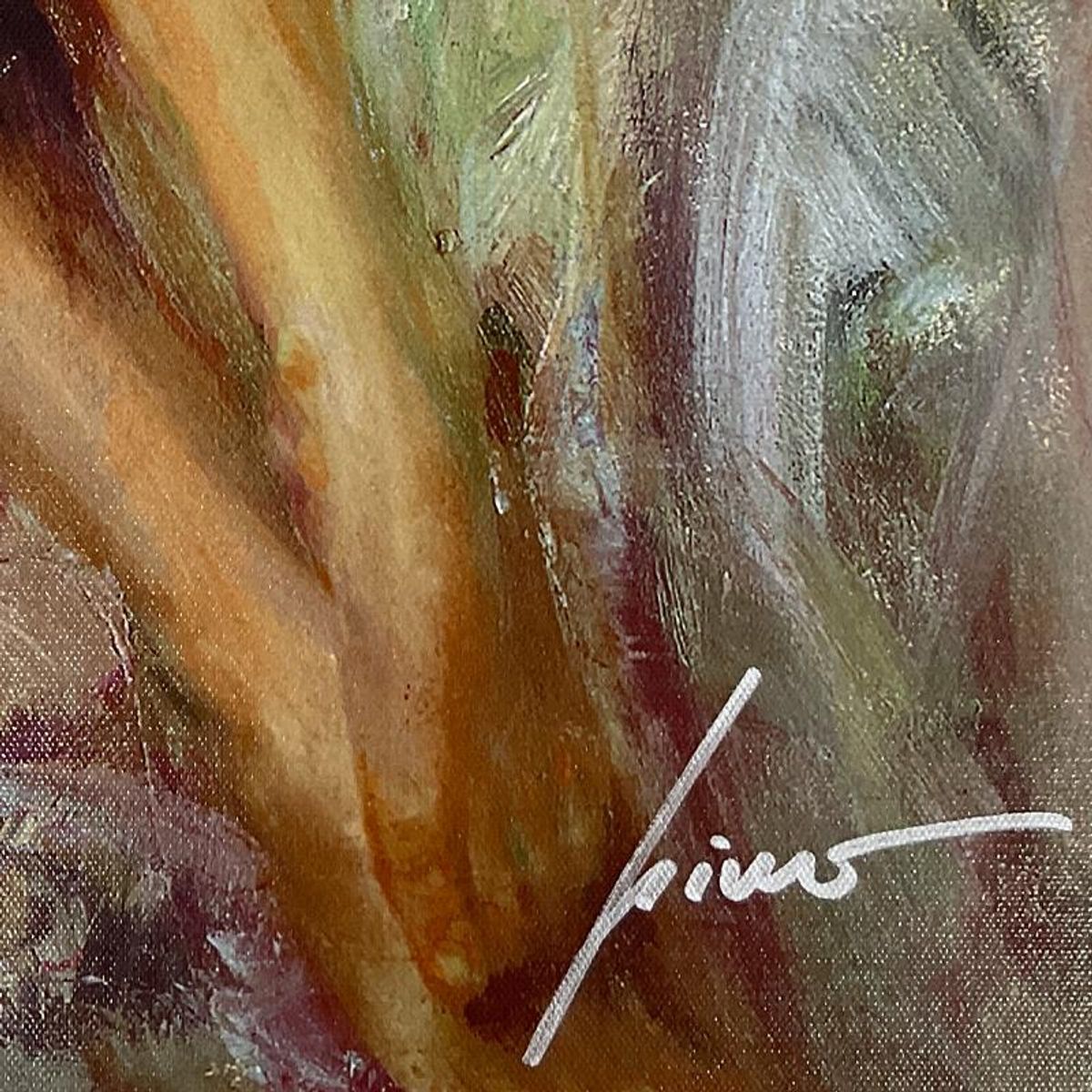 Pino (1939-2010), "Morning Dreams" Limited Edition on Canvas, Numbered and Hand Signed with Certificate of Authenticity.