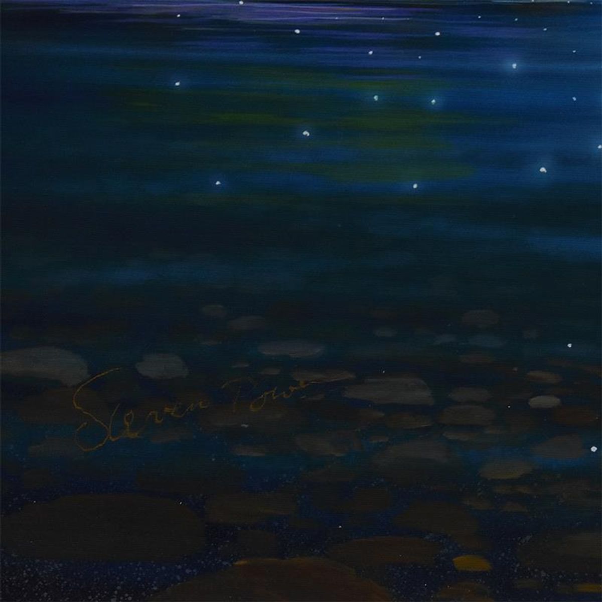 Steven Power, "Hidden Falls" Limited Edition on Canvas, Numbered and Hand Signed with Letter of Authenticity.