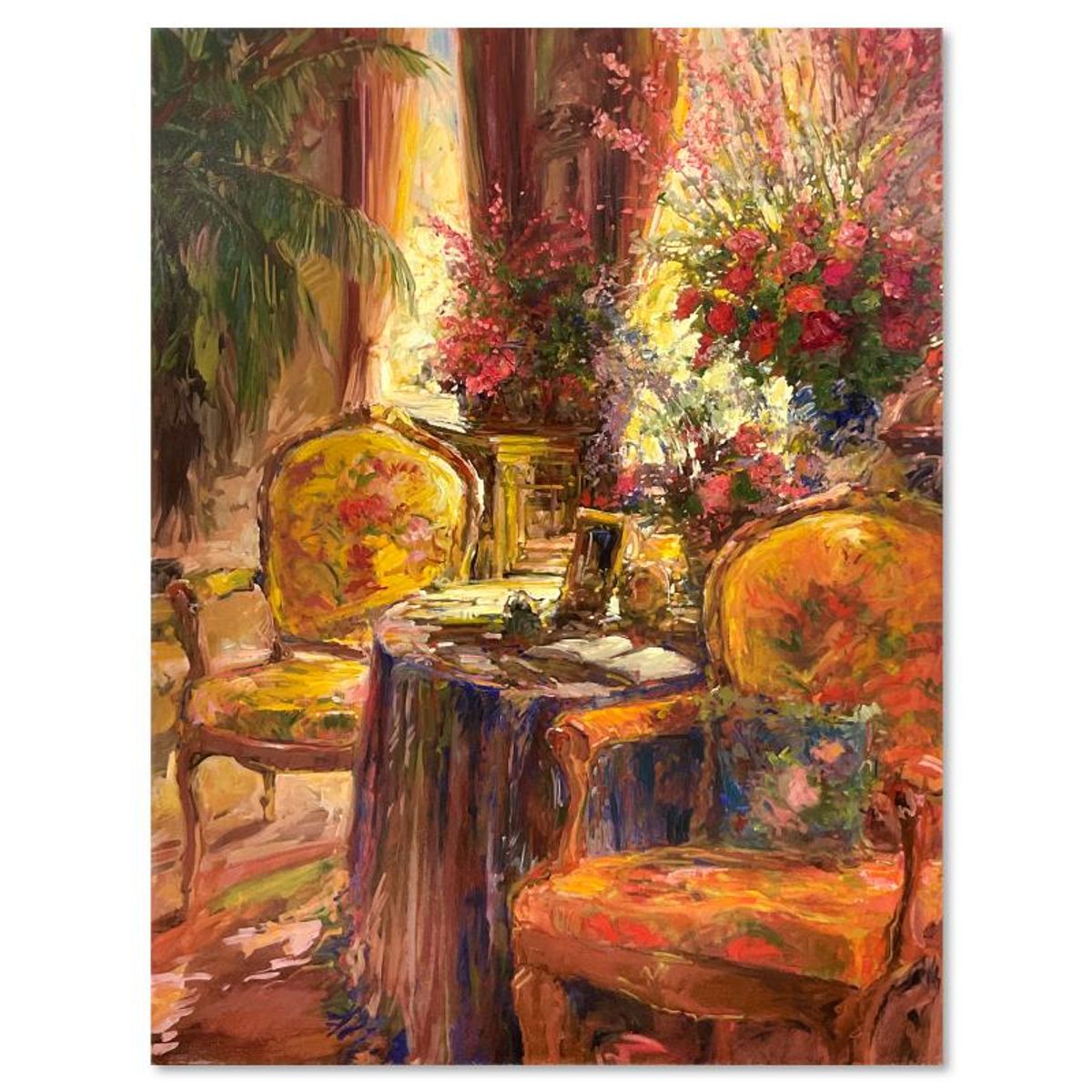 Stephen Shortridge, "Quiet Time" Hand Embellished Limited Edition Publisher's Proof on Canvas (40" x 30"), Numbered 2/5 and Hand Signed with Letter of Authenticity.