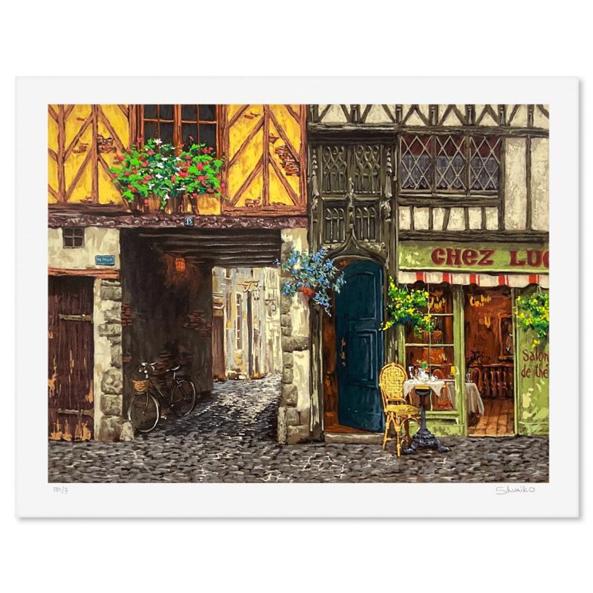 Viktor Shvaiko, Limited Edition Printer's Proof Serigraph, Numbered 1/3 and Hand Signed with Letter of Authenticity.