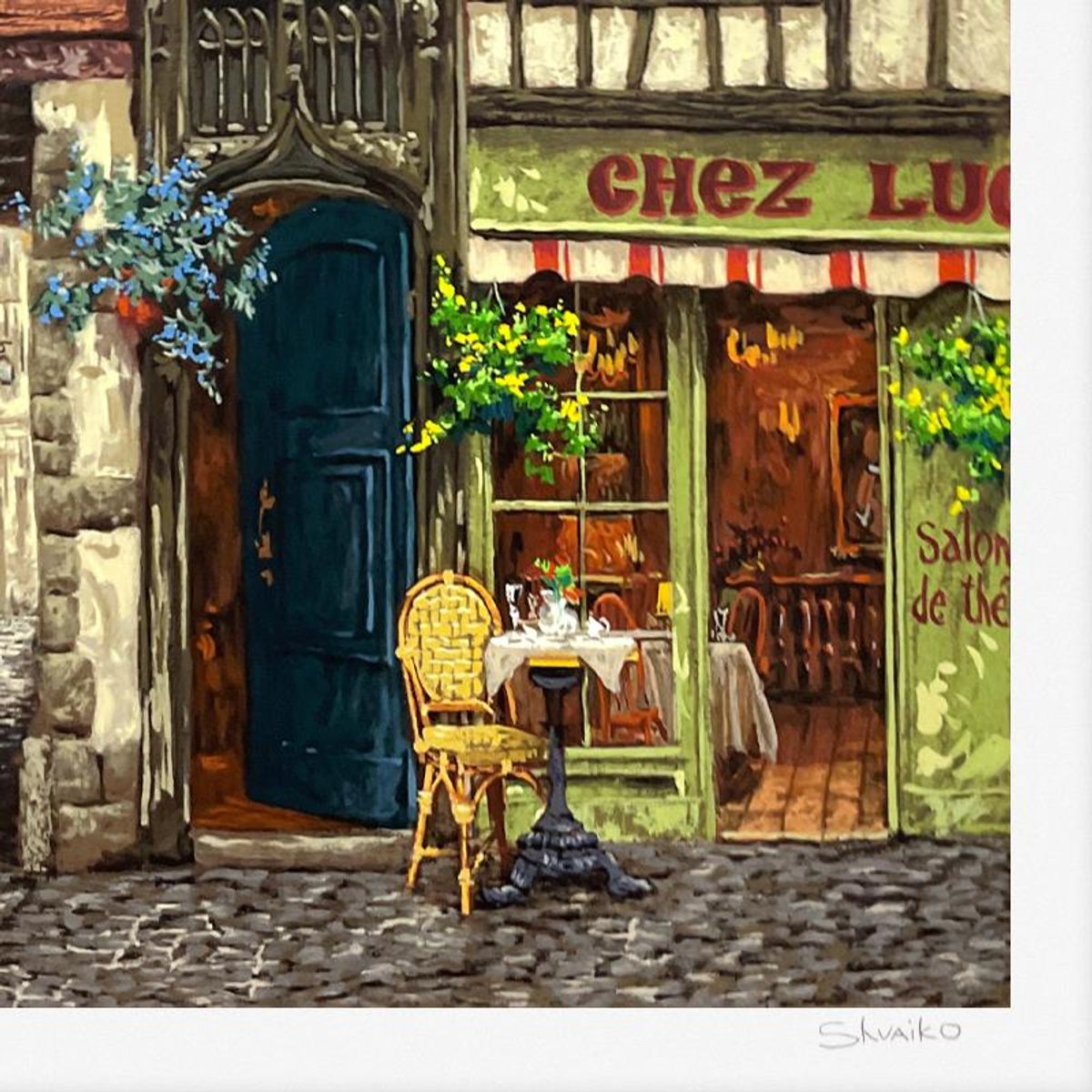 Viktor Shvaiko, Limited Edition Printer's Proof Serigraph, Numbered 1/3 and Hand Signed with Letter of Authenticity.