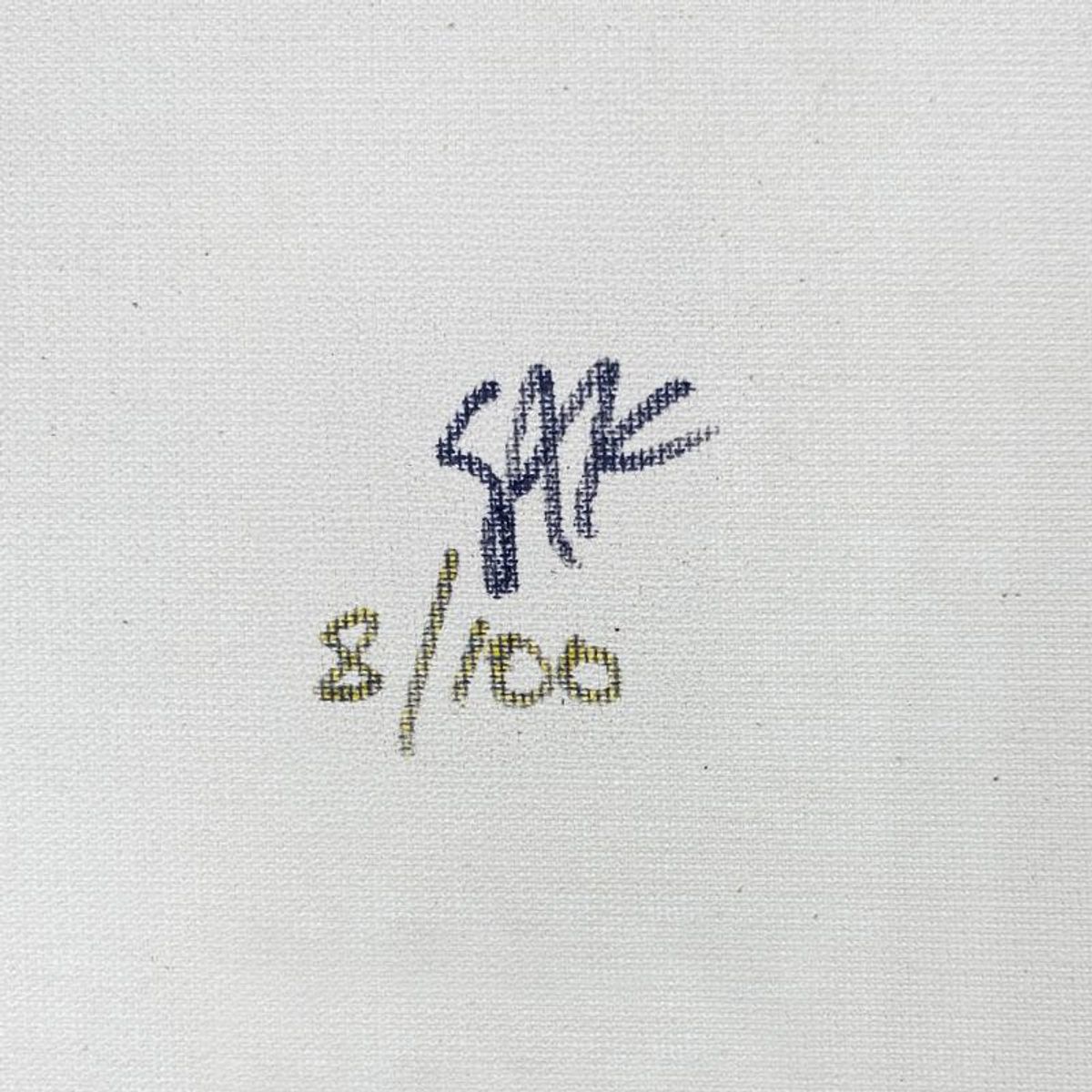 Steve Kaufman (1960-2010), "Charlie Chaplin II" Framed Hand Embellished Limited Edition Silscreen, Numbered 8/100 Inverso and Hand Signed with Letter of Authenticity