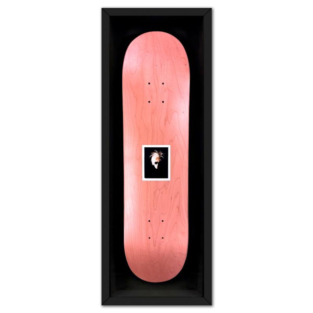 Andy Warhol (1928-1987), "Self-Portrait (Red)" Framed One-of-a-Kind Unique Edition Skateboard, Signed Inverso with Certificate of Authenticity.