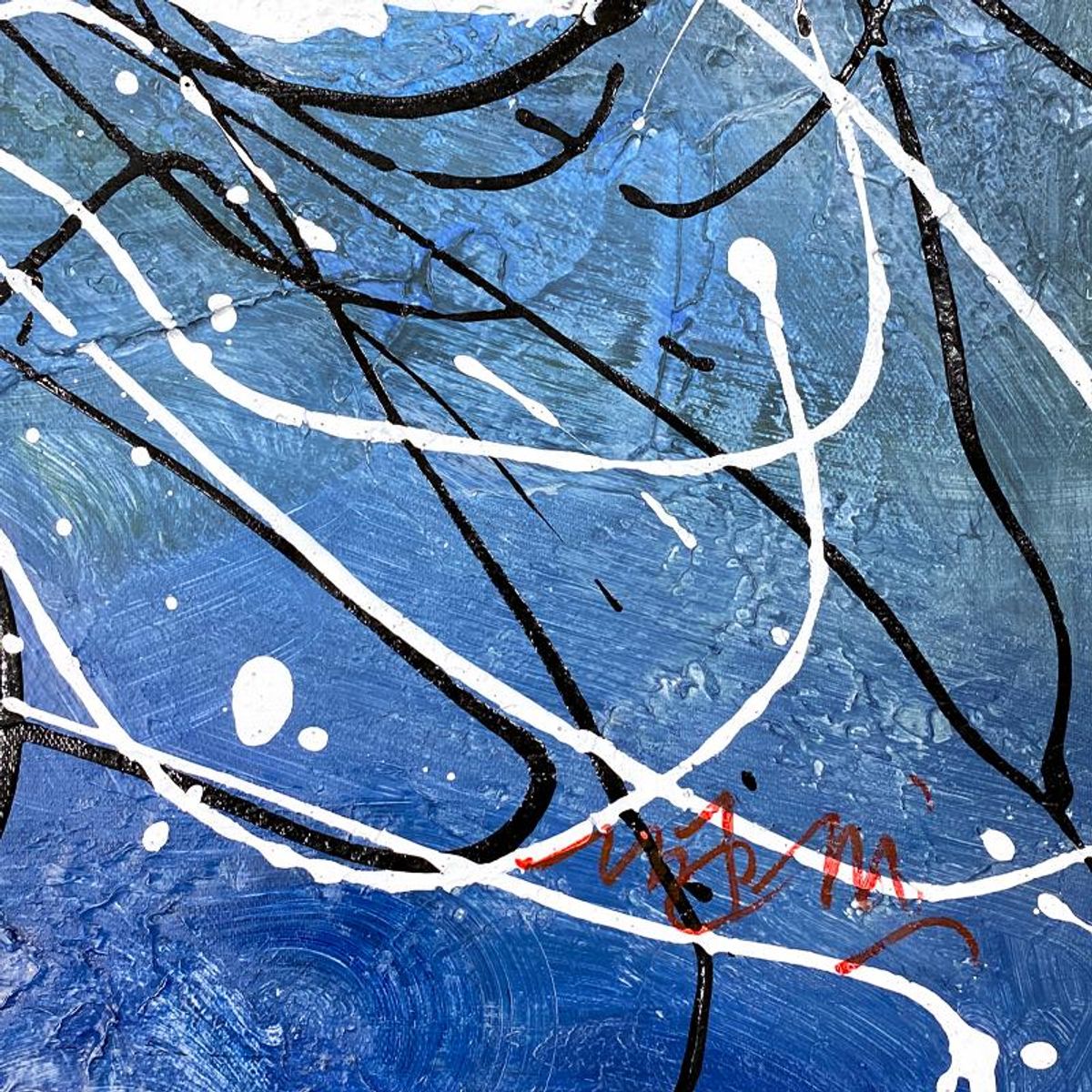 Zahra, Original Acrylic Painting on Canvas, Hand Signed with Letter of Authenticity.