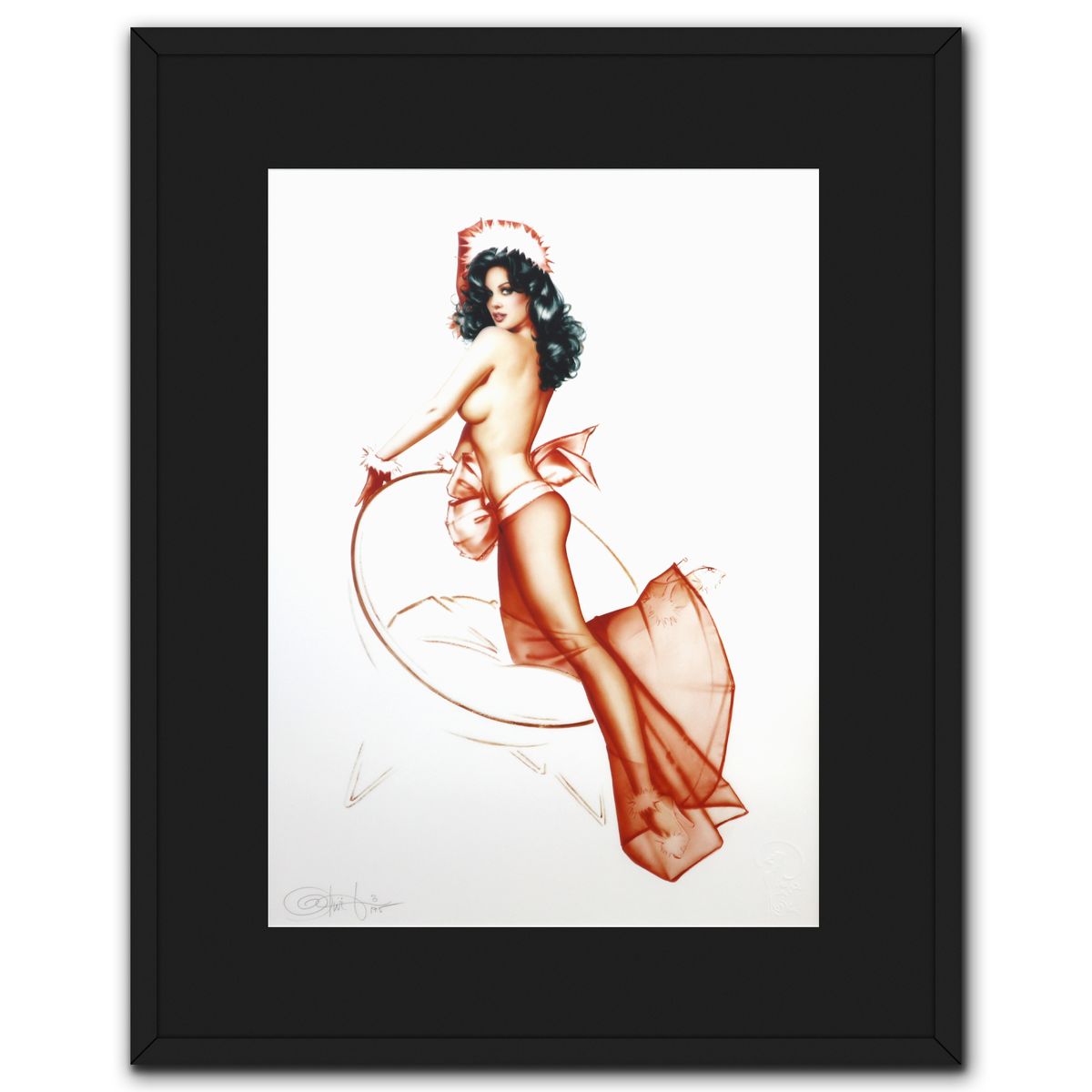 Olivia De Berardinis- Giclee print on 100% rag paper "Eggnog"