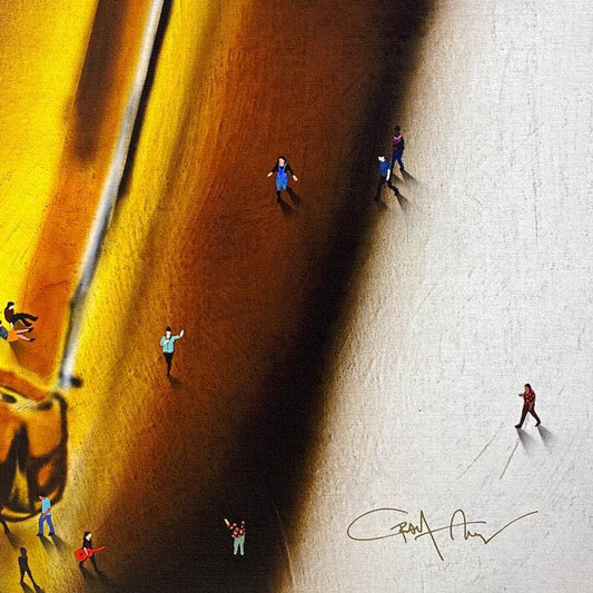 Craig Alan, "Populus: Cocotte" Framed Limited Edition on Canvas, Numbered 1/75 and Hand Signed with Letter of Authenticity.