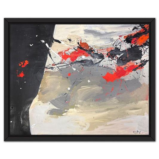Jenik Cook, Framed Hand Signed Original Painting with Letter of Authenticity.