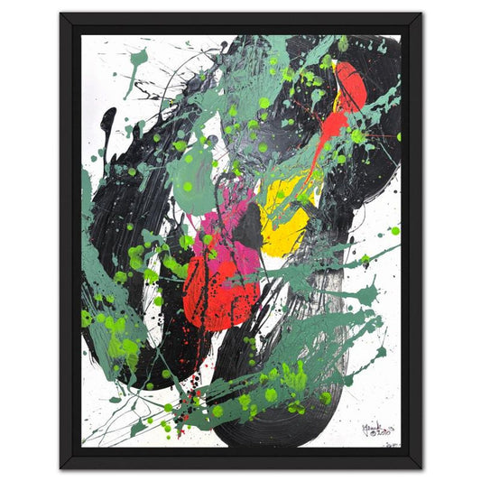 Jenik Cook, Framed Hand Signed Original Painting with Letter of Authenticity.