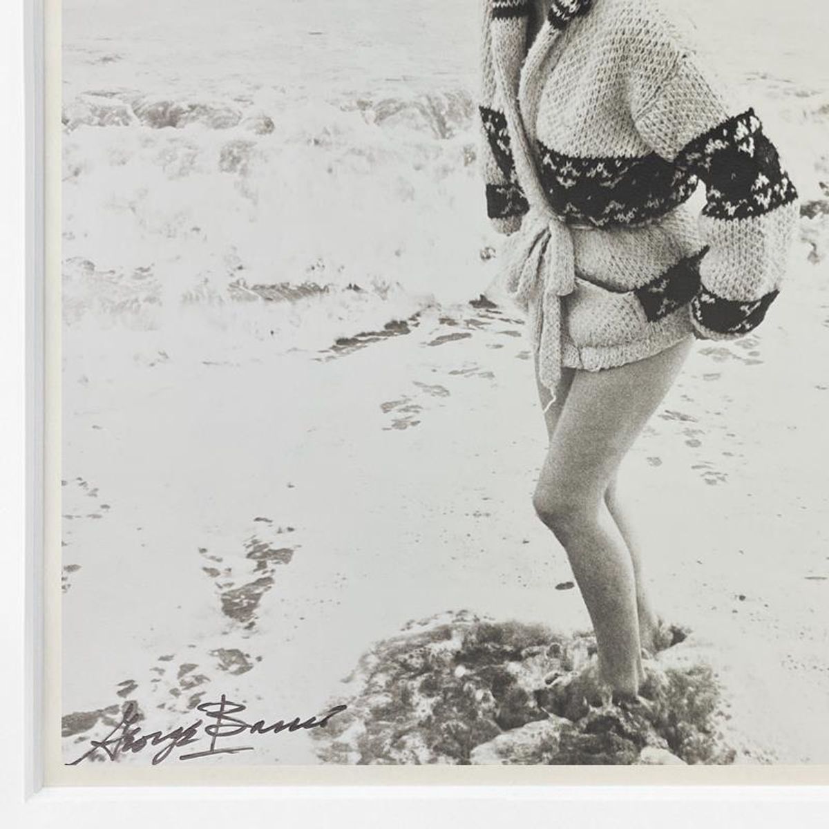 George Barris (1922-2016), "Marilyn Monroe: The Last Shoot" Framed Photograph Printed from the Original Negative, Hand Signed and with Letter of Authenticity